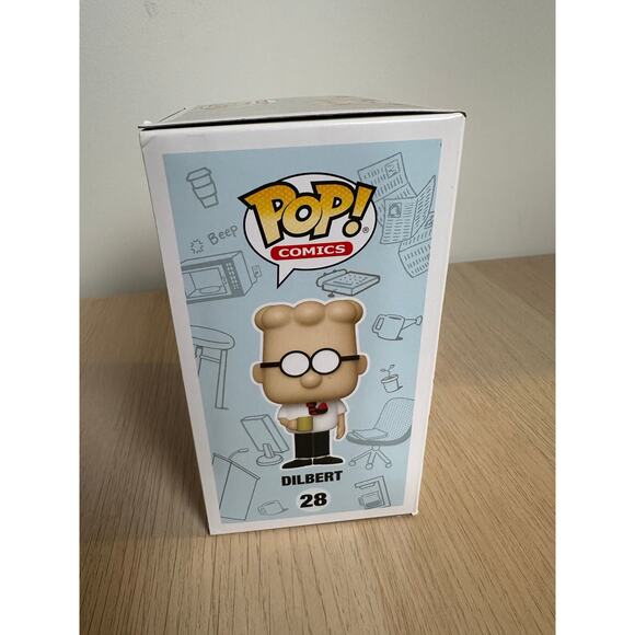 Dilbert Funko Pop No 28 - NEW - Picture 4 of 5